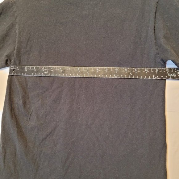 Thrasher Magazine Black T-Shirt Flame Logo San Francisco Skateboard Tee Size S - Picture 9 of 10